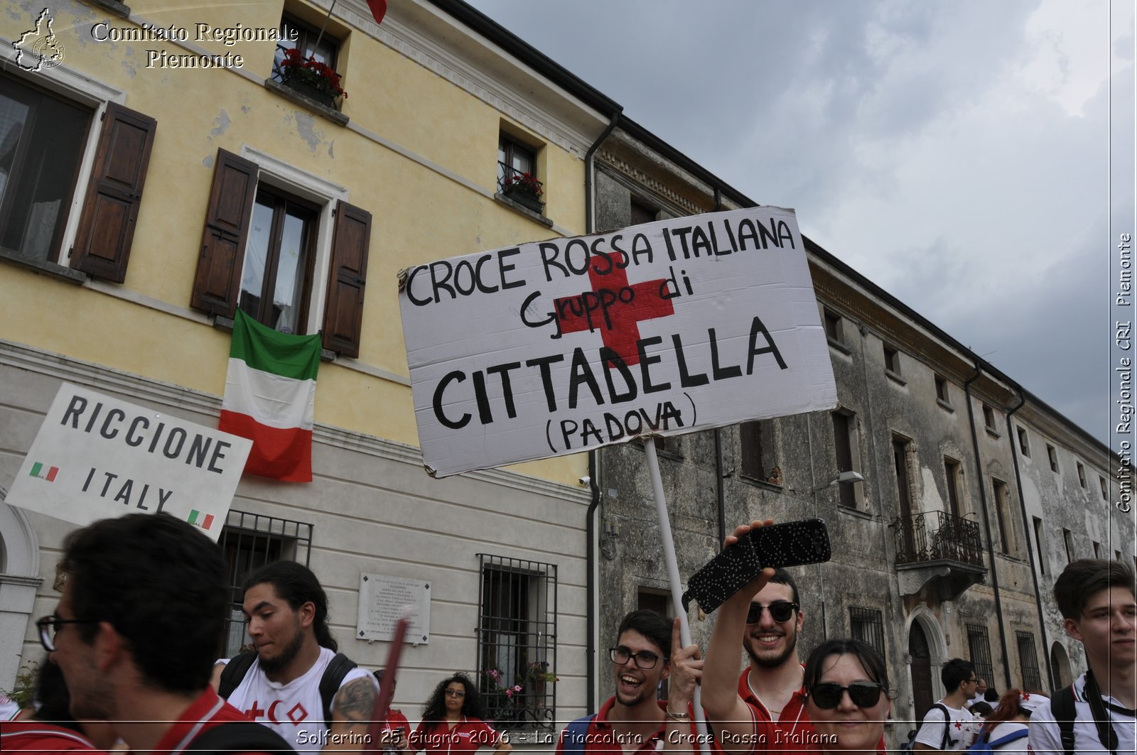 Solferino 25 Giugno 2016 - La Fiaccolata - Croce Rossa Italiana- Comitato Regionale del Piemonte