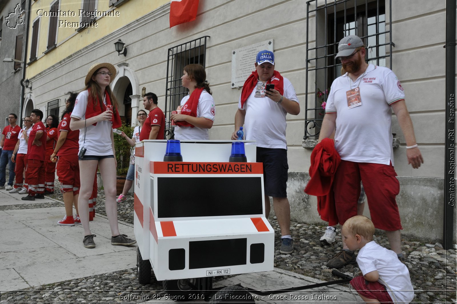 Solferino 25 Giugno 2016 - La Fiaccolata - Croce Rossa Italiana- Comitato Regionale del Piemonte