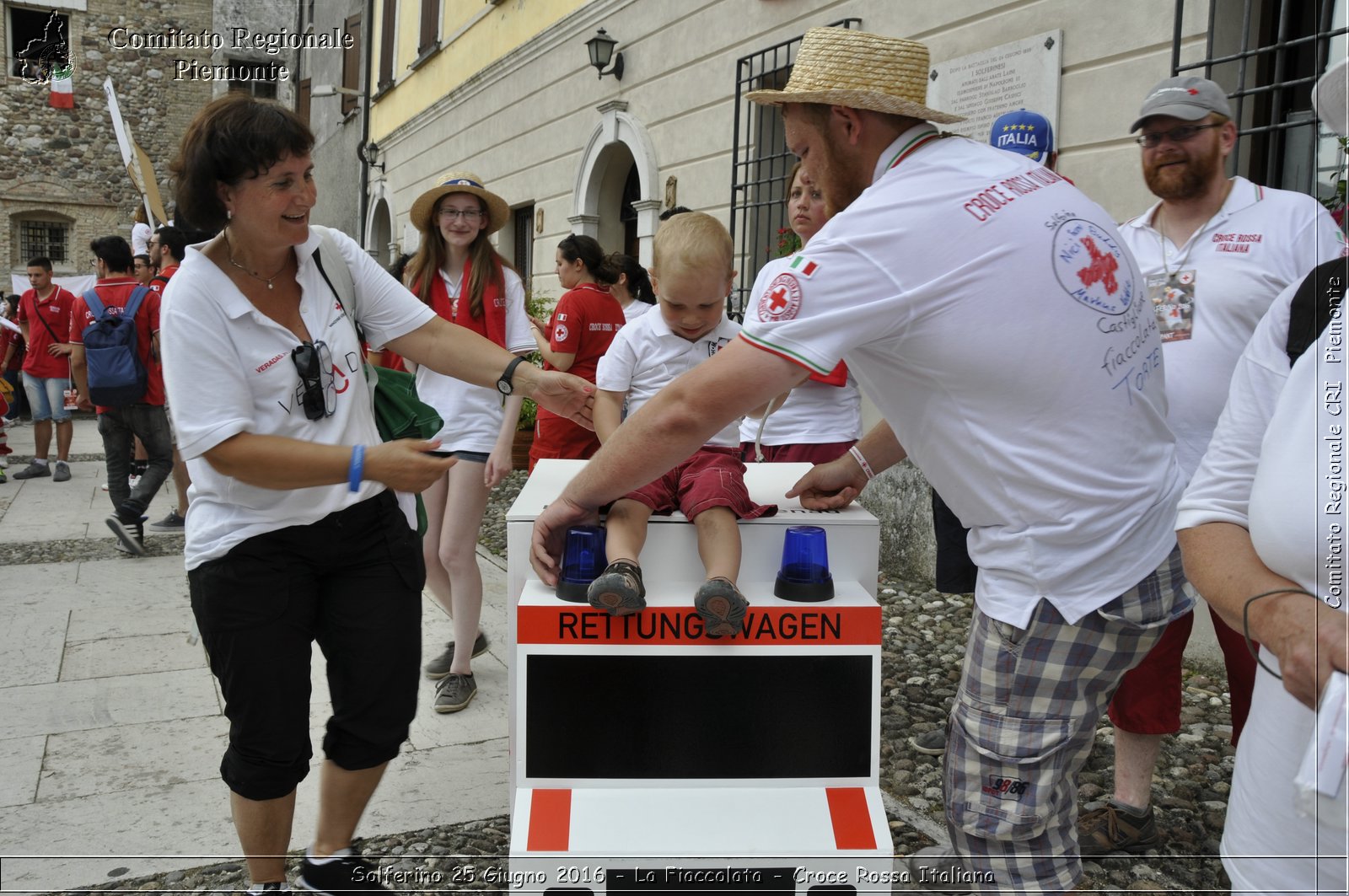 Solferino 25 Giugno 2016 - La Fiaccolata - Croce Rossa Italiana- Comitato Regionale del Piemonte