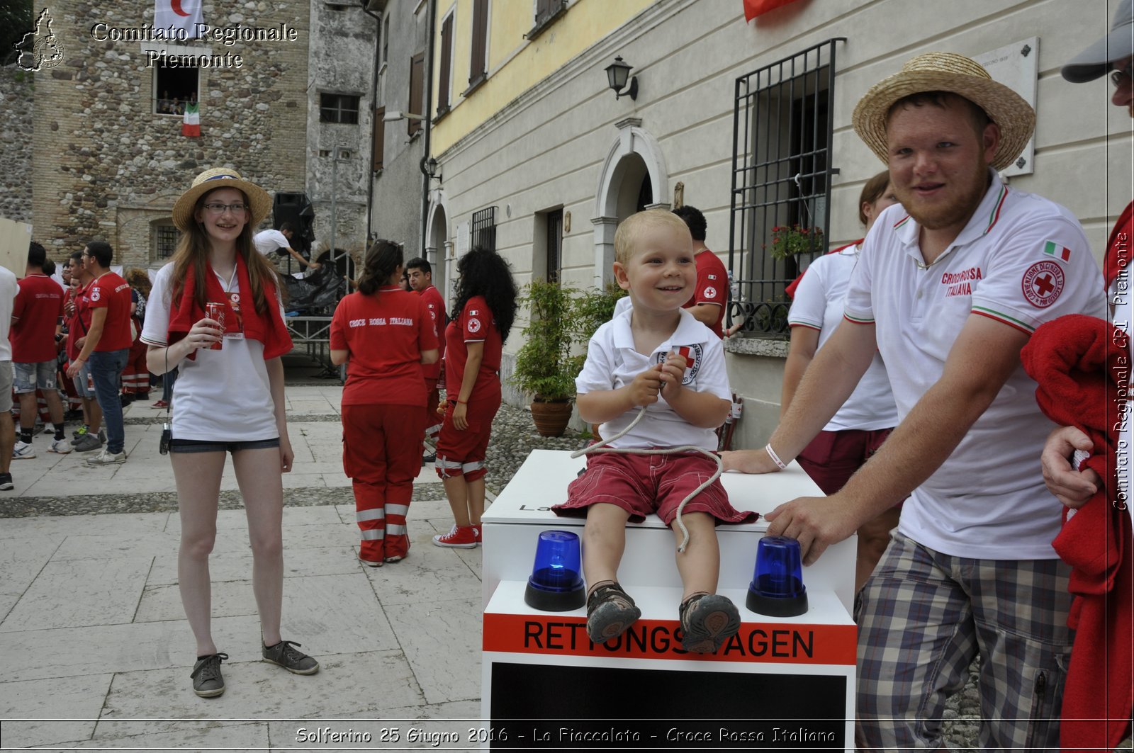 Solferino 25 Giugno 2016 - La Fiaccolata - Croce Rossa Italiana- Comitato Regionale del Piemonte