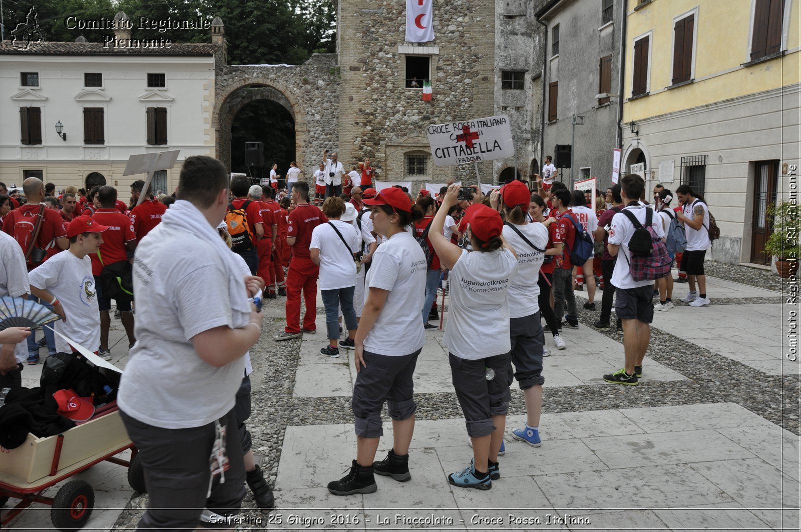 Solferino 25 Giugno 2016 - La Fiaccolata - Croce Rossa Italiana- Comitato Regionale del Piemonte