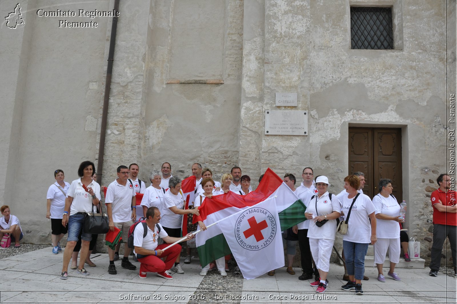 Solferino 25 Giugno 2016 - La Fiaccolata - Croce Rossa Italiana- Comitato Regionale del Piemonte