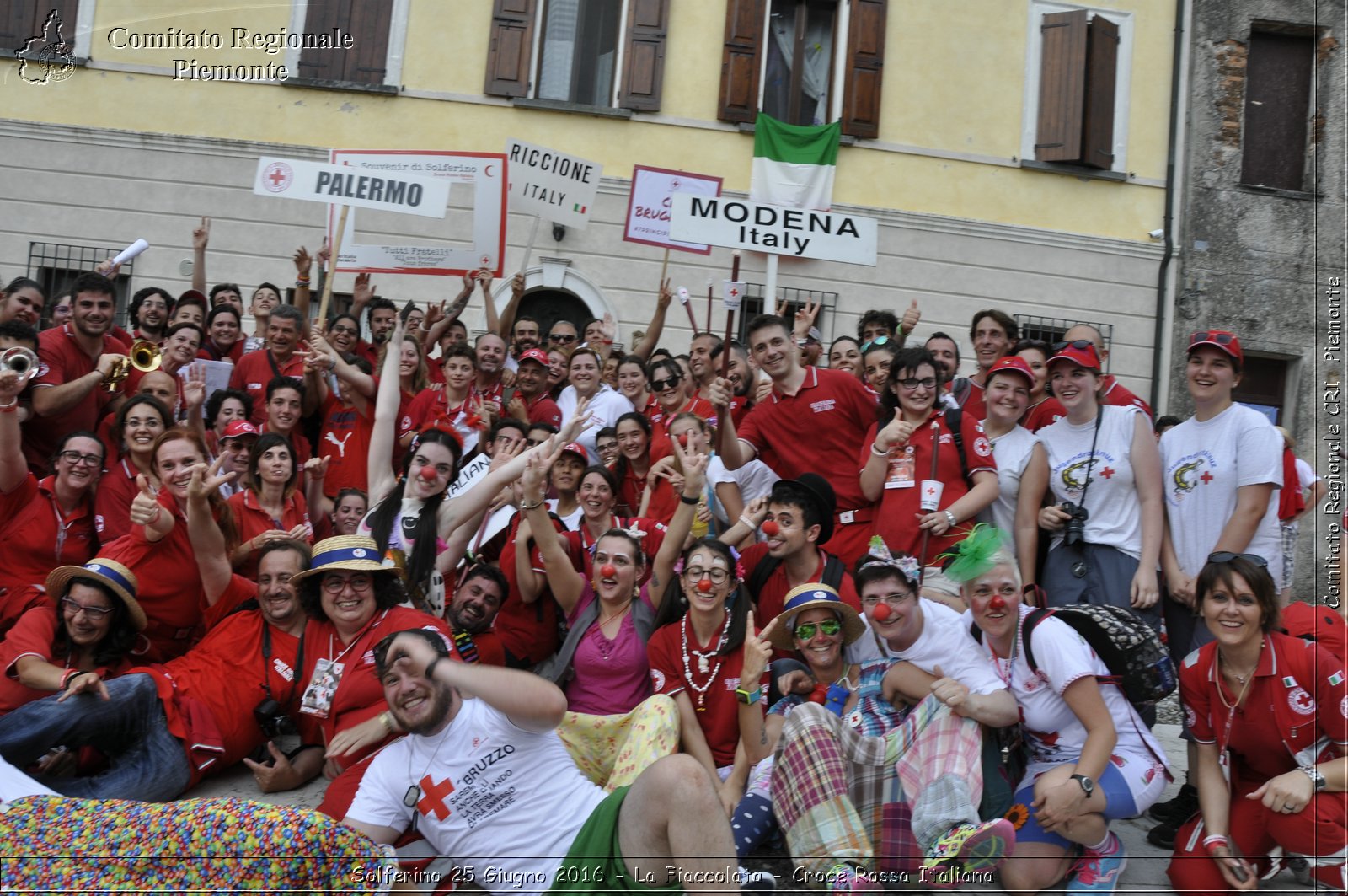 Solferino 25 Giugno 2016 - La Fiaccolata - Croce Rossa Italiana- Comitato Regionale del Piemonte