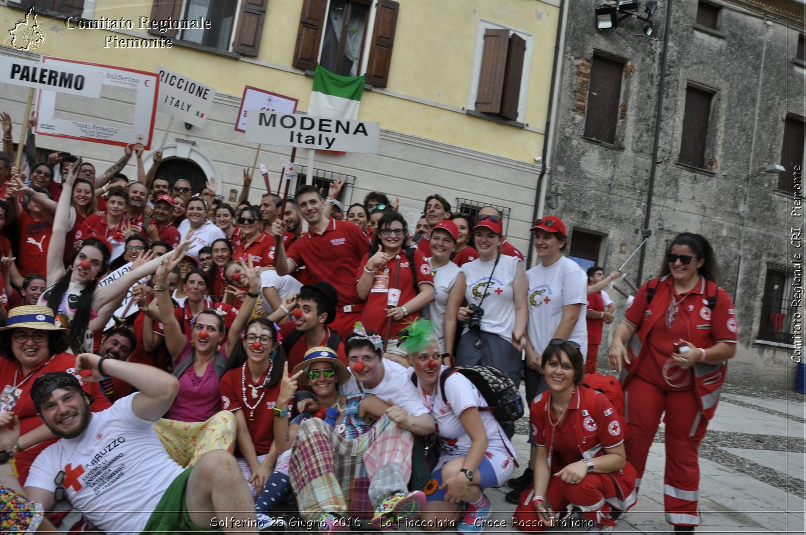 Solferino 25 Giugno 2016 - La Fiaccolata - Croce Rossa Italiana- Comitato Regionale del Piemonte