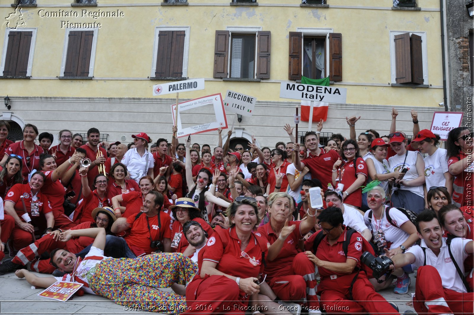 Solferino 25 Giugno 2016 - La Fiaccolata - Croce Rossa Italiana- Comitato Regionale del Piemonte