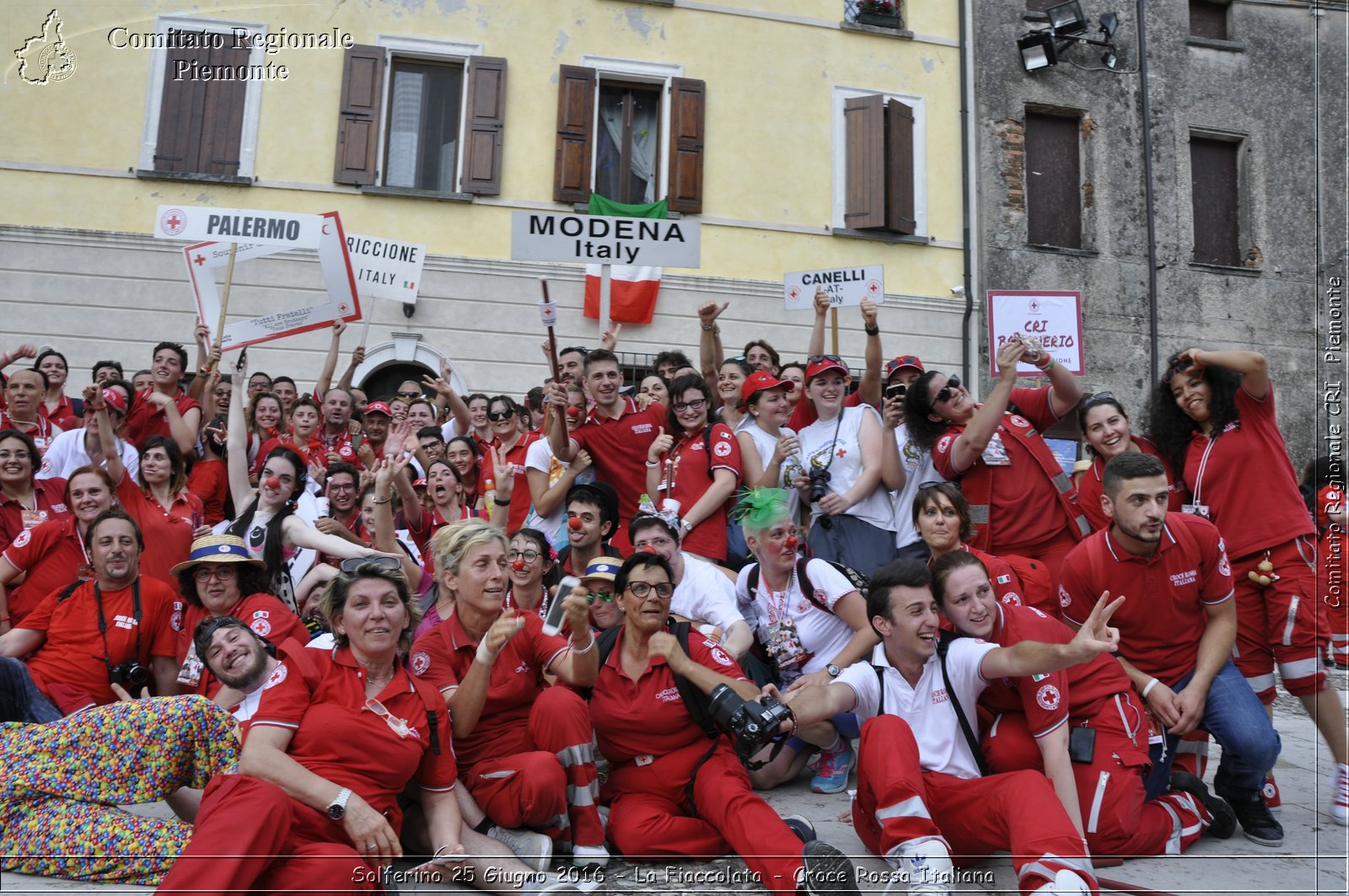 Solferino 25 Giugno 2016 - La Fiaccolata - Croce Rossa Italiana- Comitato Regionale del Piemonte