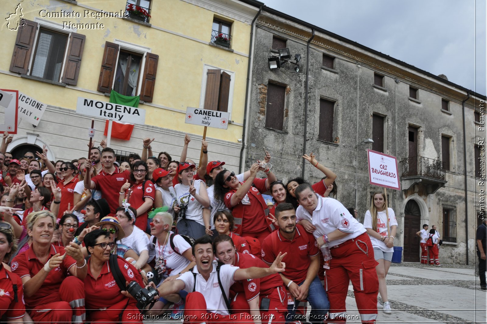 Solferino 25 Giugno 2016 - La Fiaccolata - Croce Rossa Italiana- Comitato Regionale del Piemonte