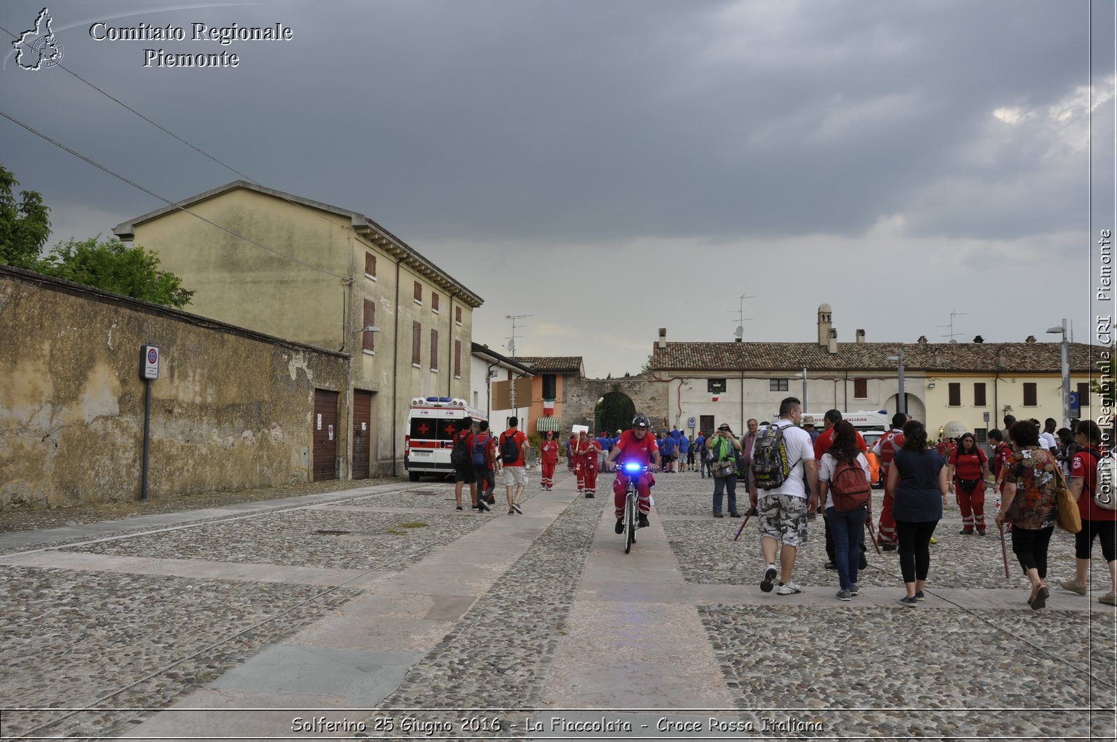 Solferino 25 Giugno 2016 - La Fiaccolata - Croce Rossa Italiana- Comitato Regionale del Piemonte