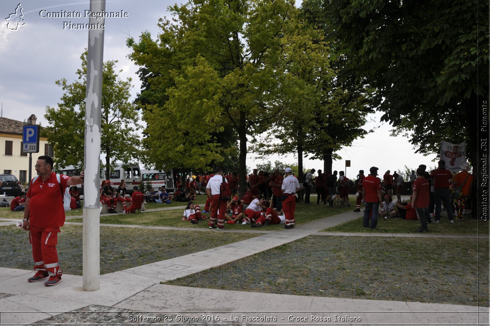 Solferino 25 Giugno 2016 - La Fiaccolata - Croce Rossa Italiana- Comitato Regionale del Piemonte