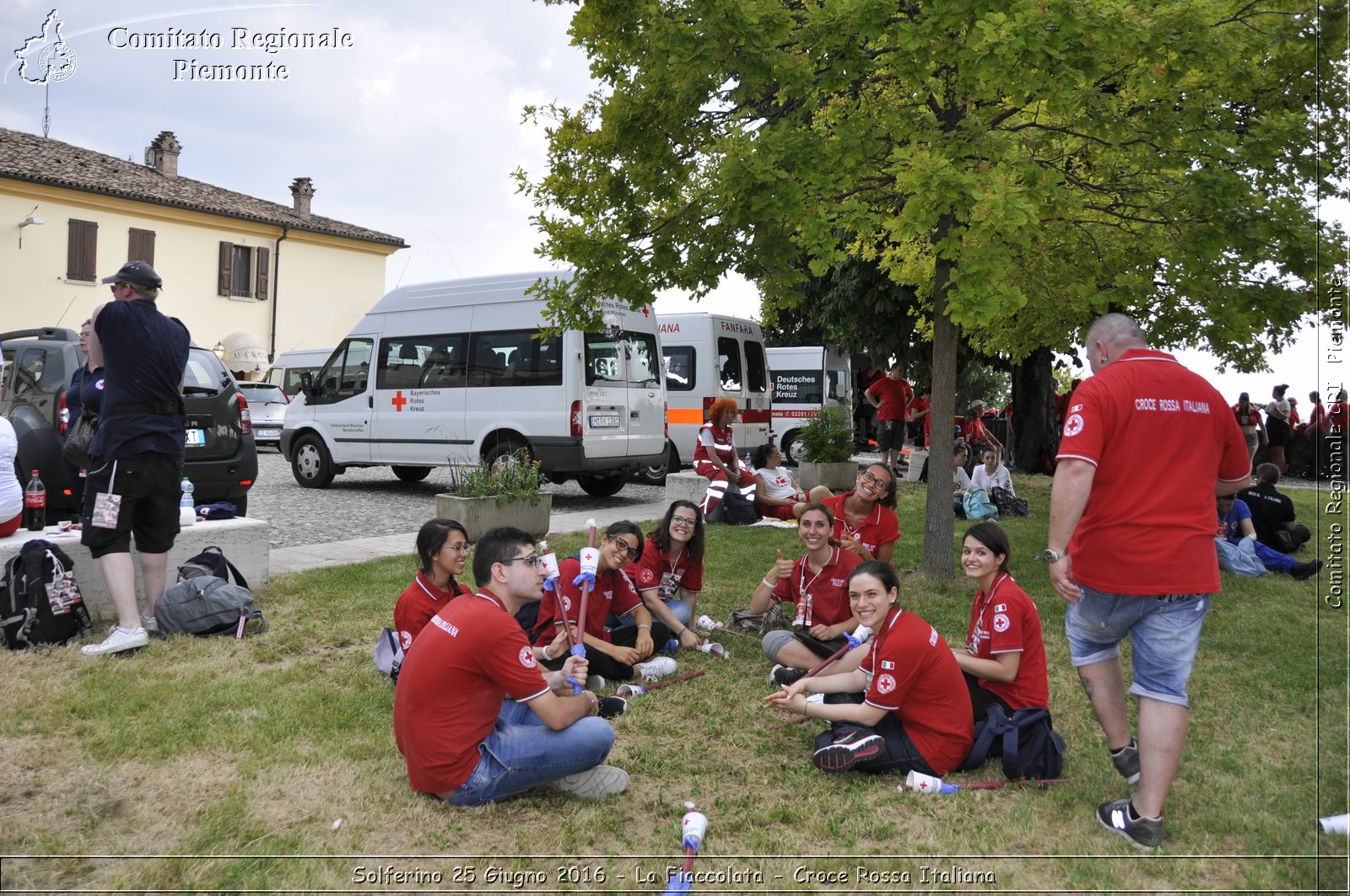 Solferino 25 Giugno 2016 - La Fiaccolata - Croce Rossa Italiana- Comitato Regionale del Piemonte