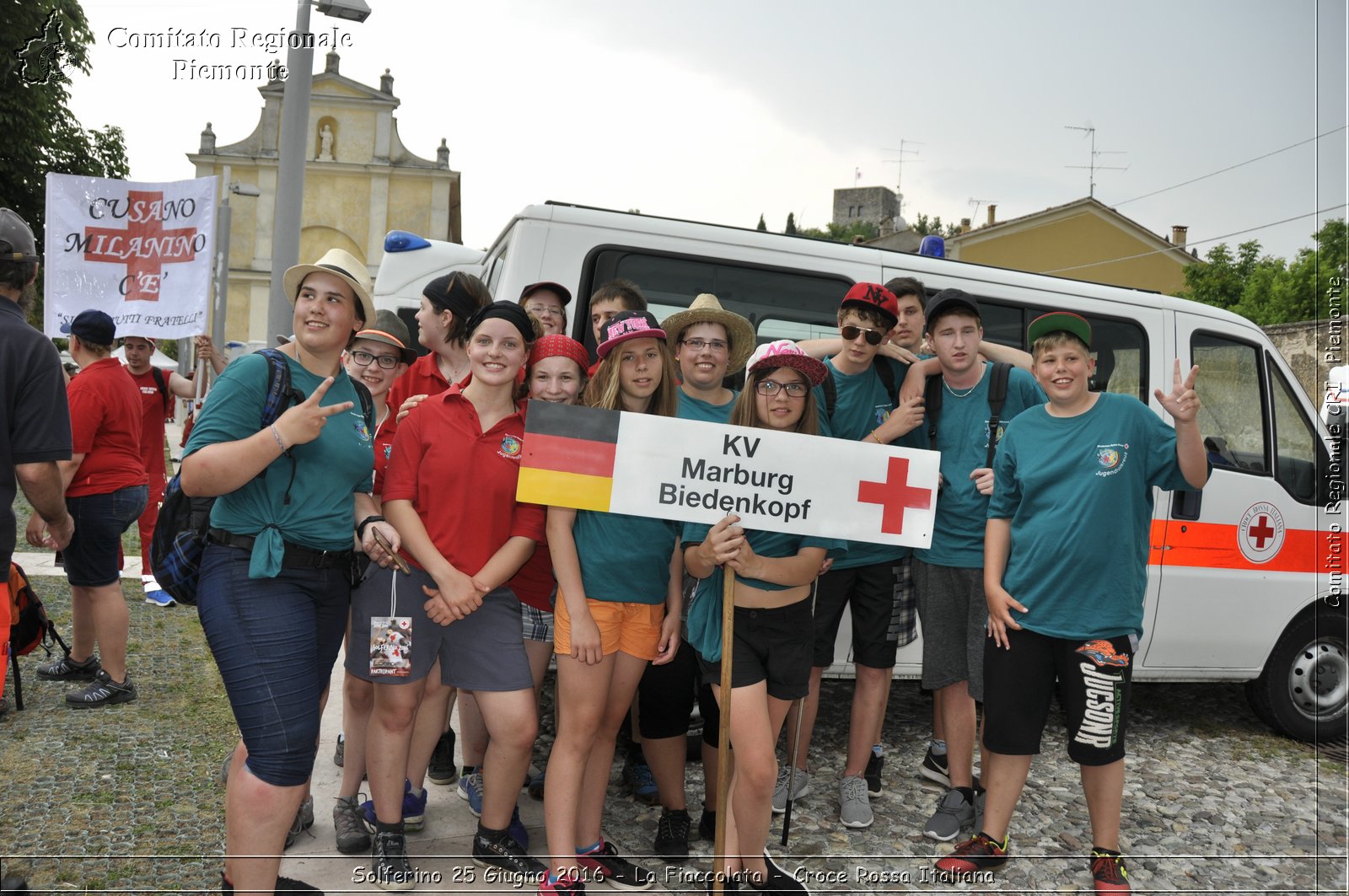 Solferino 25 Giugno 2016 - La Fiaccolata - Croce Rossa Italiana- Comitato Regionale del Piemonte