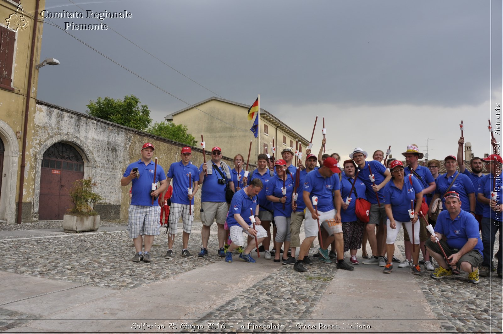 Solferino 25 Giugno 2016 - La Fiaccolata - Croce Rossa Italiana- Comitato Regionale del Piemonte