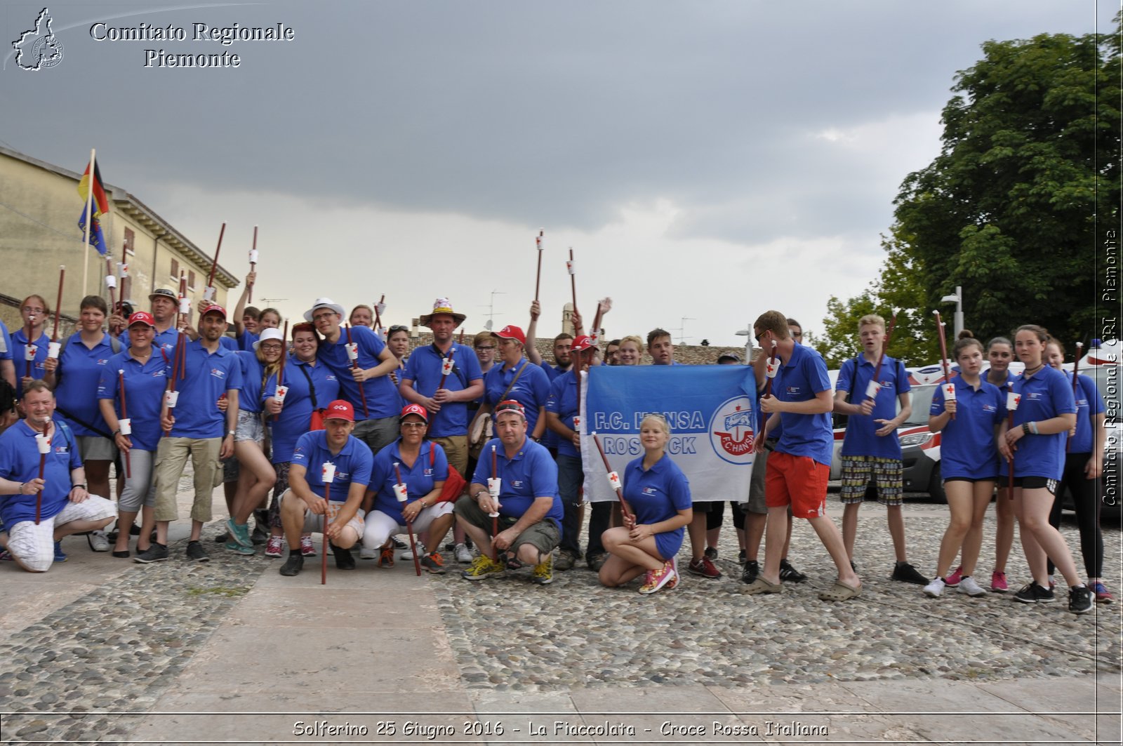 Solferino 25 Giugno 2016 - La Fiaccolata - Croce Rossa Italiana- Comitato Regionale del Piemonte