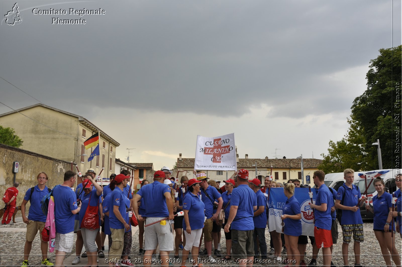 Solferino 25 Giugno 2016 - La Fiaccolata - Croce Rossa Italiana- Comitato Regionale del Piemonte