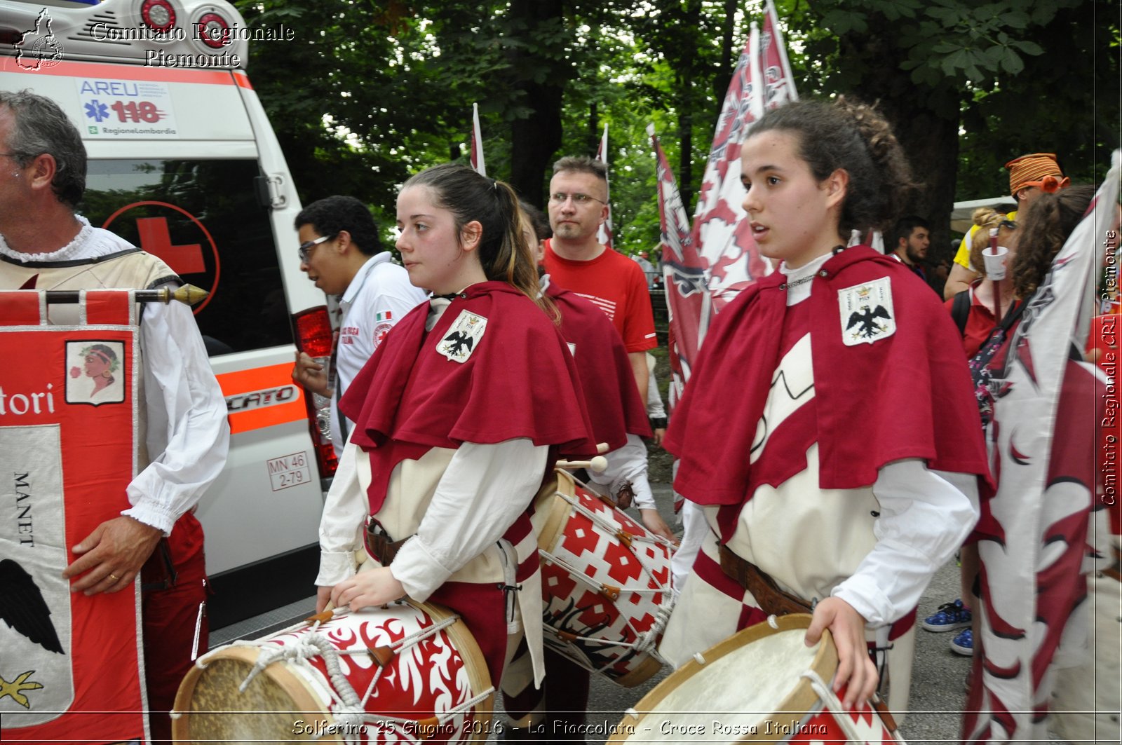 Solferino 25 Giugno 2016 - La Fiaccolata - Croce Rossa Italiana- Comitato Regionale del Piemonte