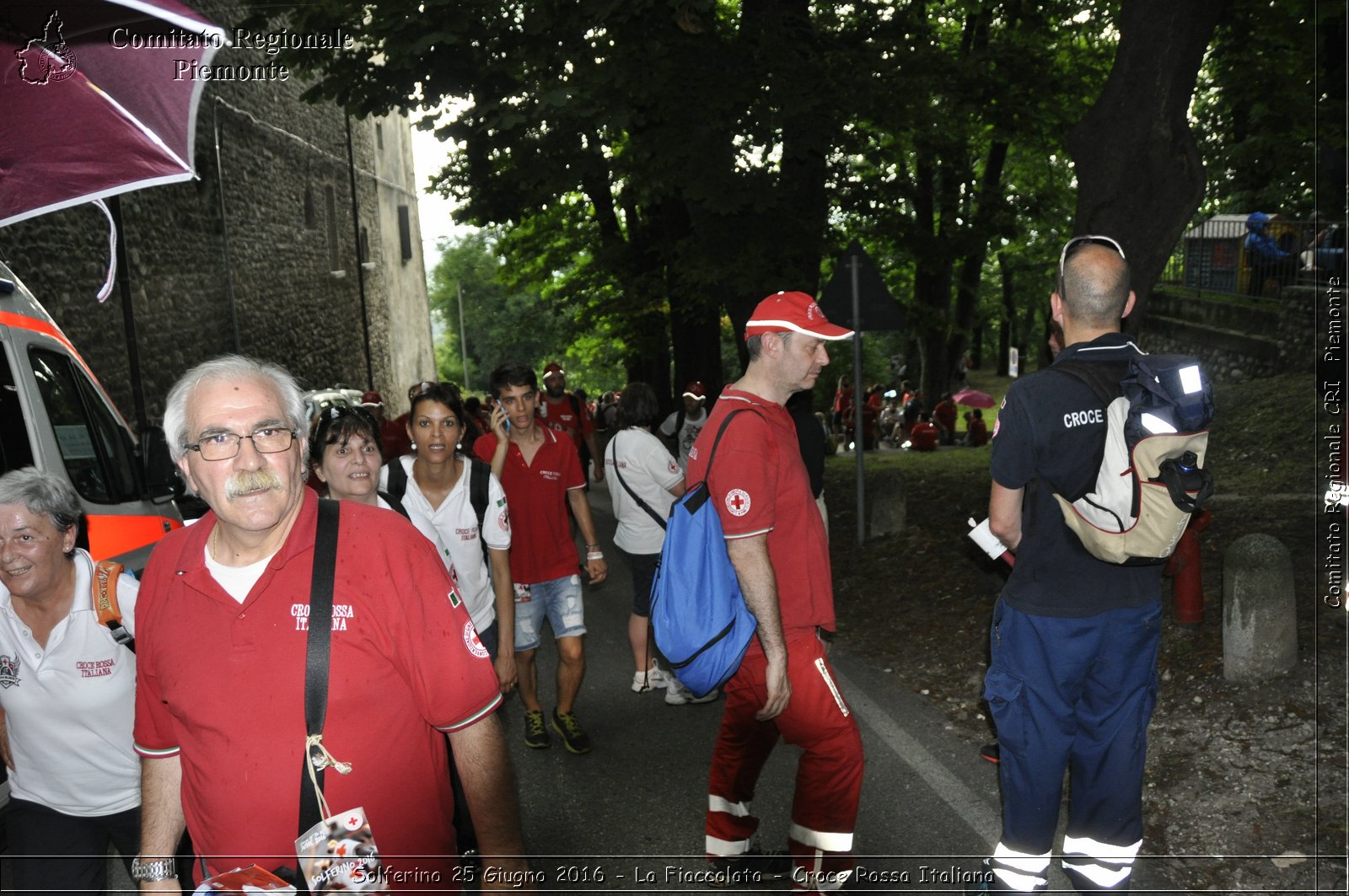 Solferino 25 Giugno 2016 - La Fiaccolata - Croce Rossa Italiana- Comitato Regionale del Piemonte