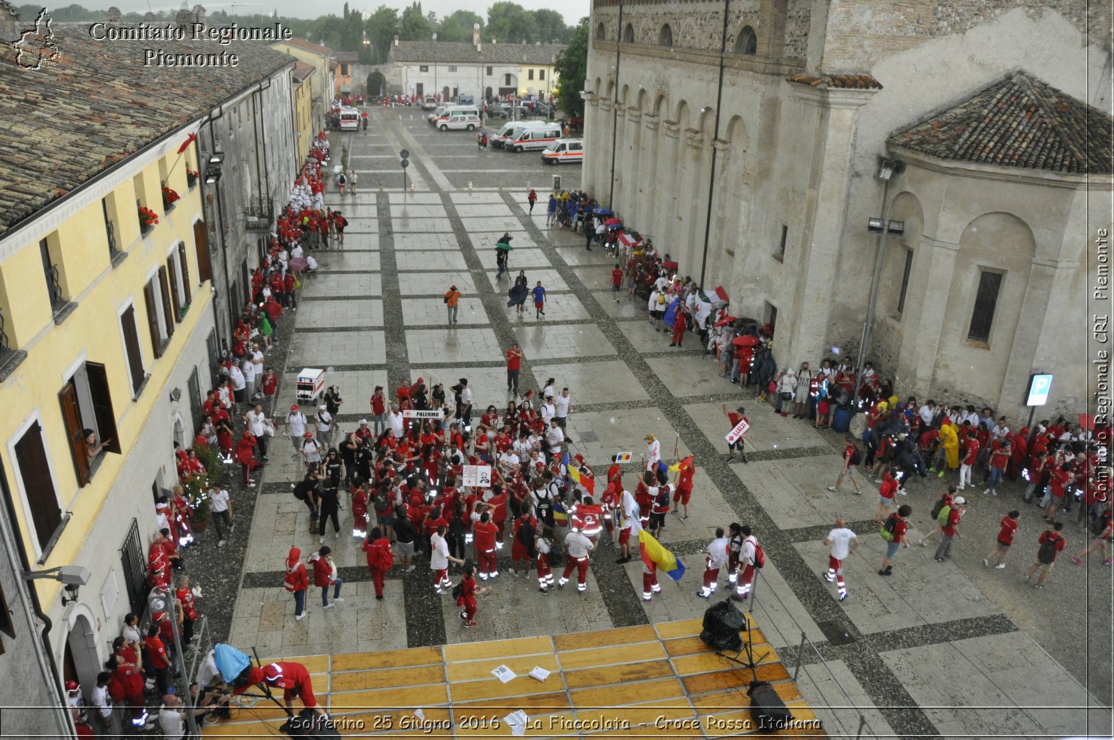 Solferino 25 Giugno 2016 - La Fiaccolata - Croce Rossa Italiana- Comitato Regionale del Piemonte