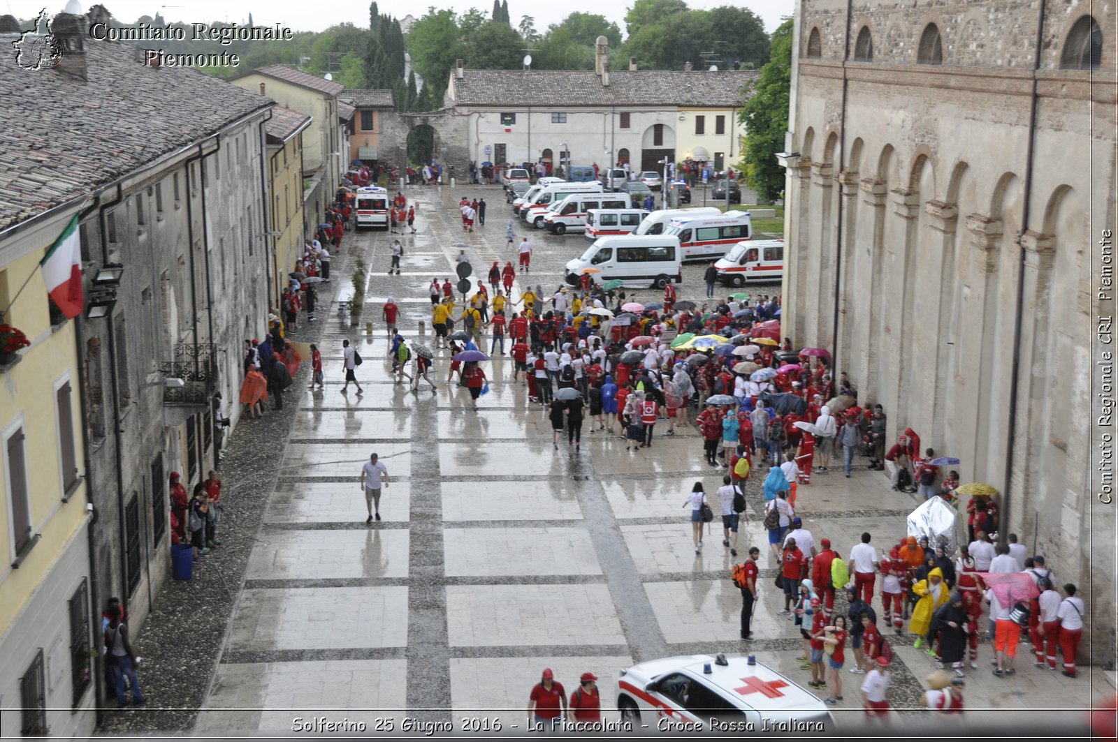 Solferino 25 Giugno 2016 - La Fiaccolata - Croce Rossa Italiana- Comitato Regionale del Piemonte