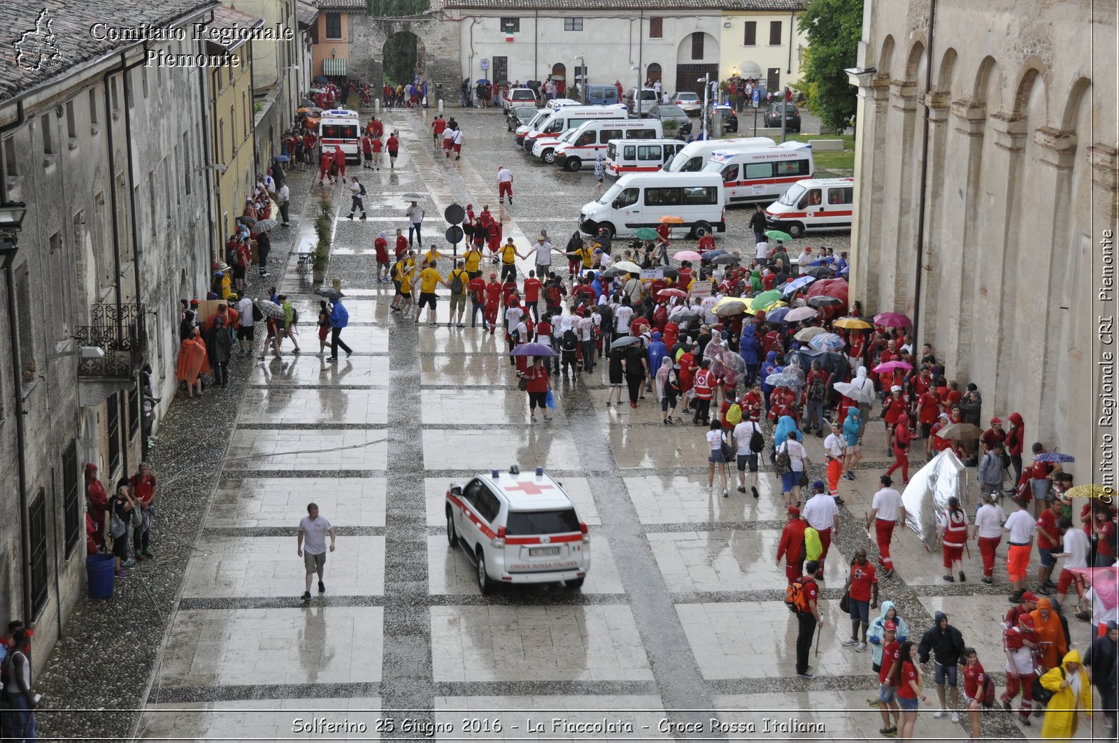 Solferino 25 Giugno 2016 - La Fiaccolata - Croce Rossa Italiana- Comitato Regionale del Piemonte