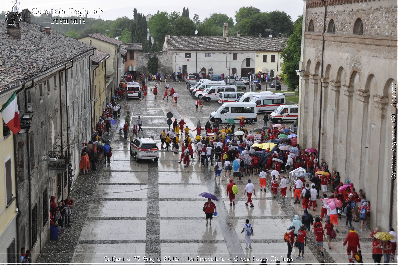 Solferino 25 Giugno 2016 - La Fiaccolata - Croce Rossa Italiana- Comitato Regionale del Piemonte