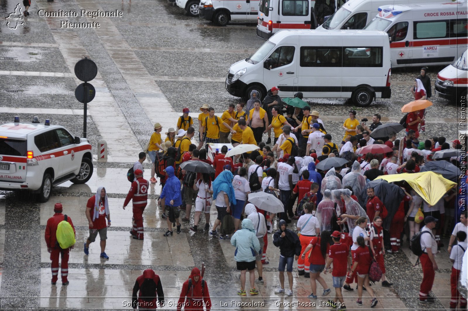 Solferino 25 Giugno 2016 - La Fiaccolata - Croce Rossa Italiana- Comitato Regionale del Piemonte