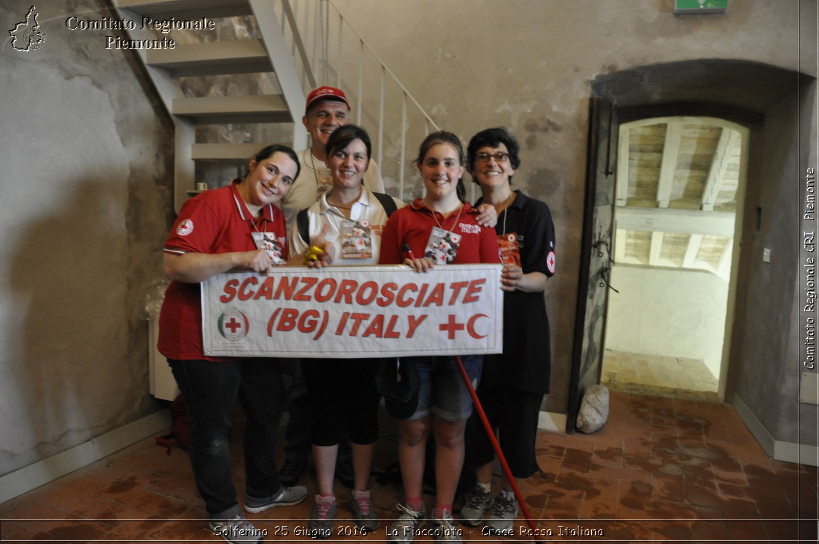 Solferino 25 Giugno 2016 - La Fiaccolata - Croce Rossa Italiana- Comitato Regionale del Piemonte