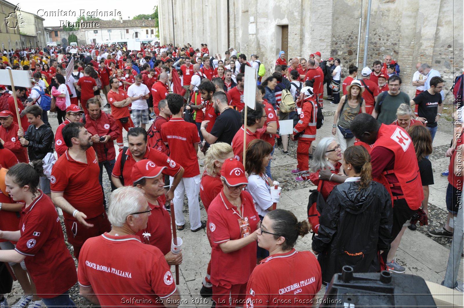 Solferino 25 Giugno 2016 - La Fiaccolata - Croce Rossa Italiana- Comitato Regionale del Piemonte