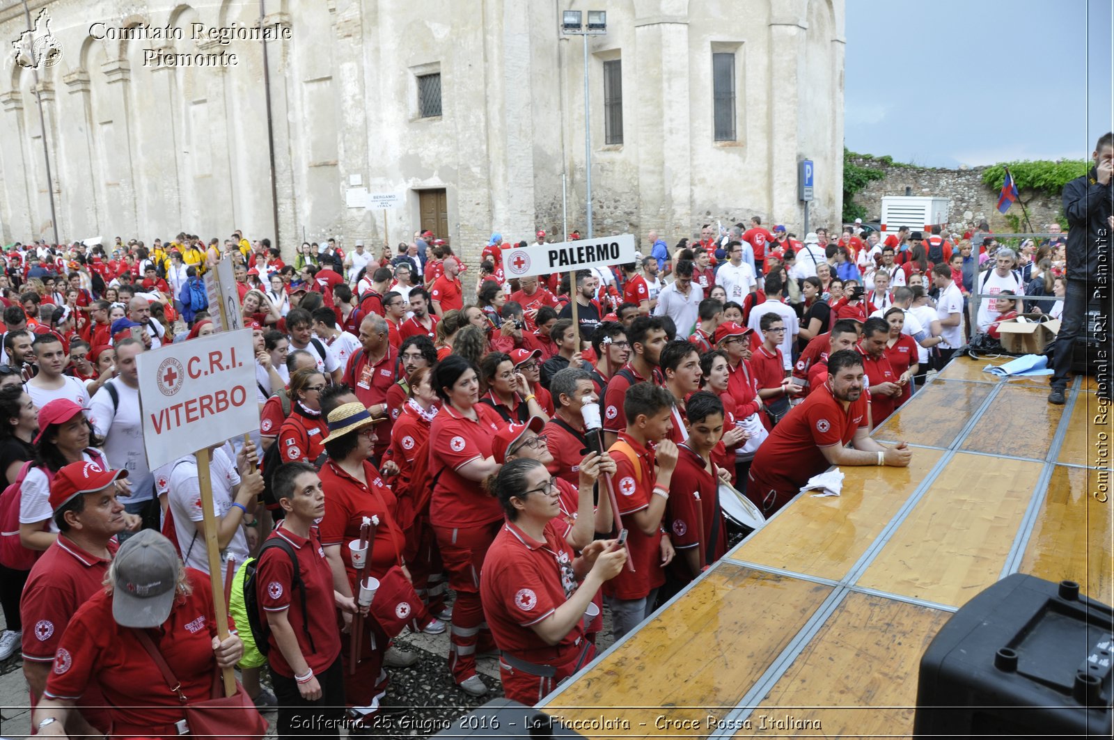 Solferino 25 Giugno 2016 - La Fiaccolata - Croce Rossa Italiana- Comitato Regionale del Piemonte