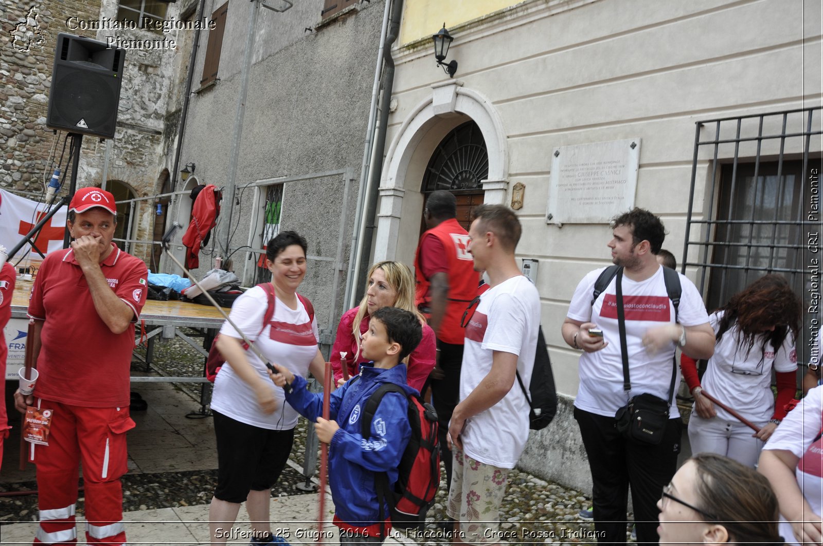 Solferino 25 Giugno 2016 - La Fiaccolata - Croce Rossa Italiana- Comitato Regionale del Piemonte