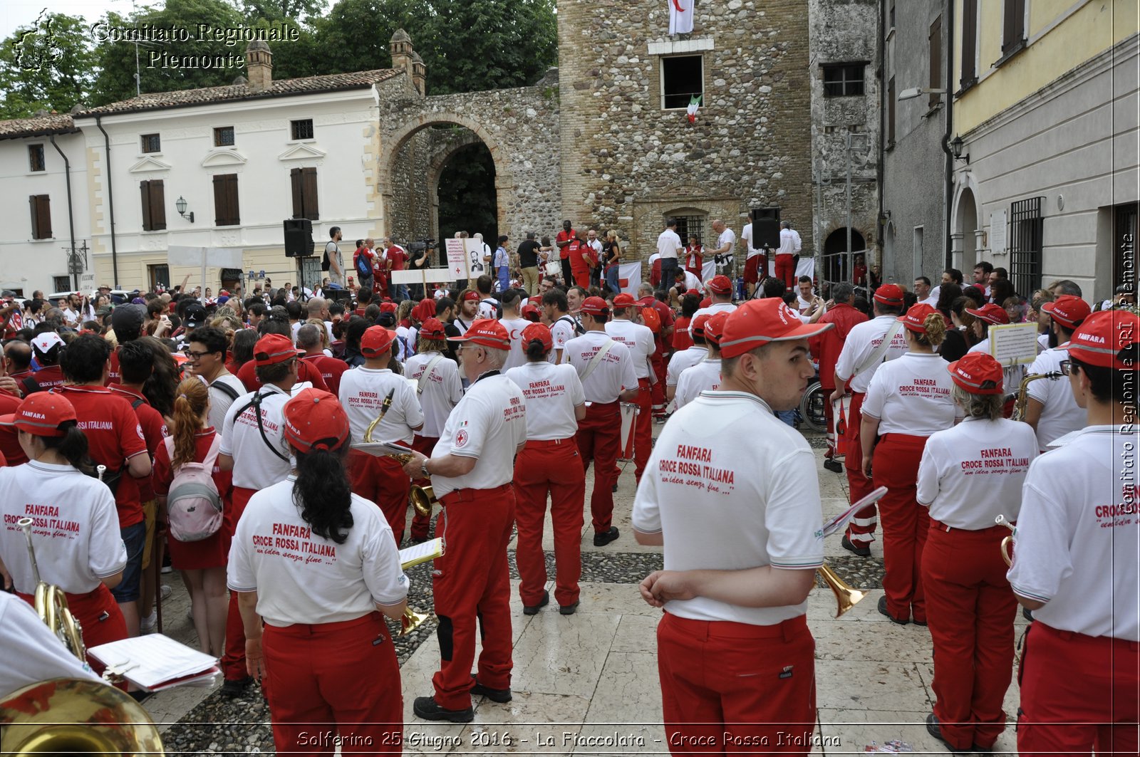 Solferino 25 Giugno 2016 - La Fiaccolata - Croce Rossa Italiana- Comitato Regionale del Piemonte