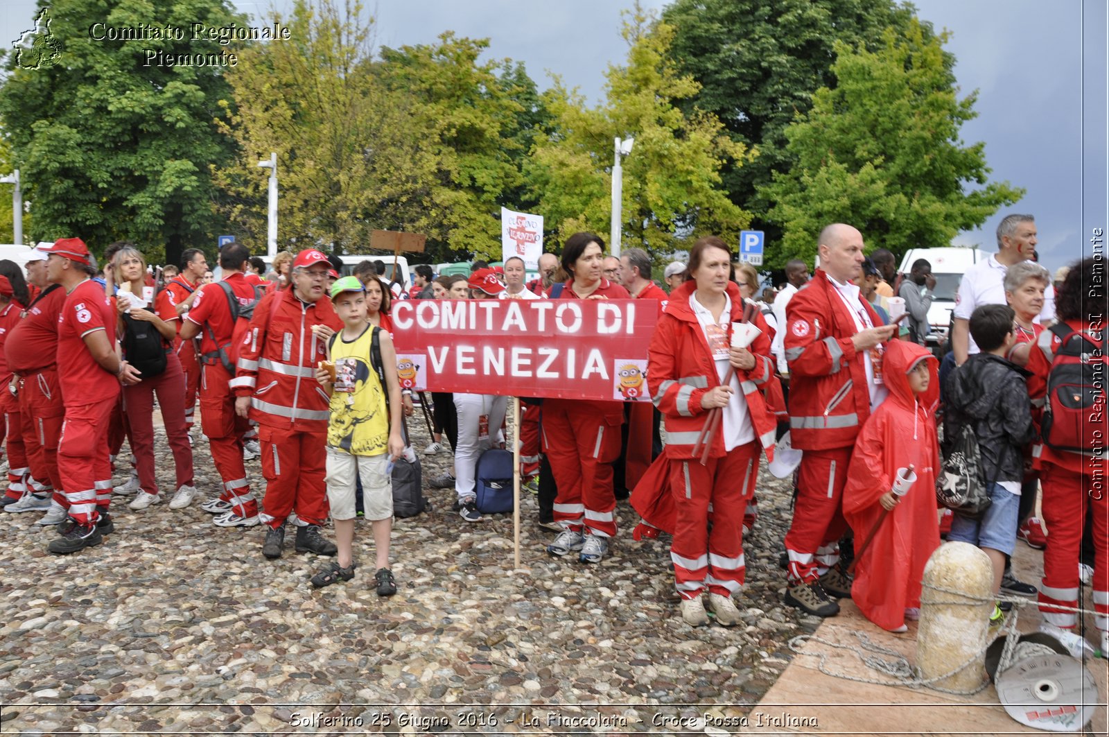 Solferino 25 Giugno 2016 - La Fiaccolata - Croce Rossa Italiana- Comitato Regionale del Piemonte