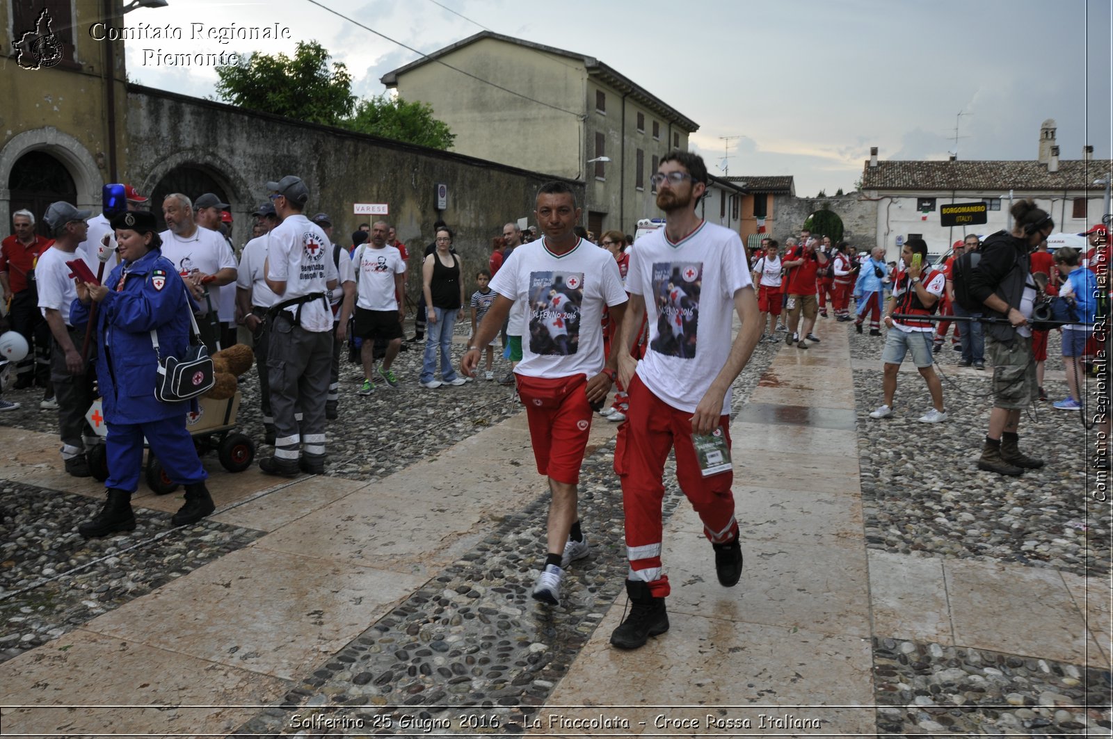 Solferino 25 Giugno 2016 - La Fiaccolata - Croce Rossa Italiana- Comitato Regionale del Piemonte