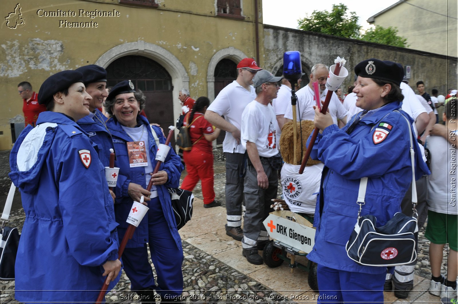 Solferino 25 Giugno 2016 - La Fiaccolata - Croce Rossa Italiana- Comitato Regionale del Piemonte