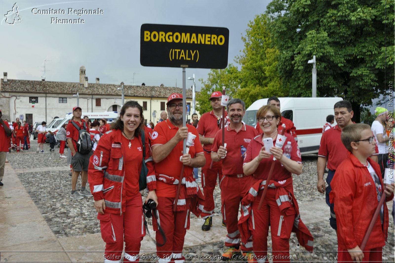 Solferino 25 Giugno 2016 - La Fiaccolata - Croce Rossa Italiana- Comitato Regionale del Piemonte