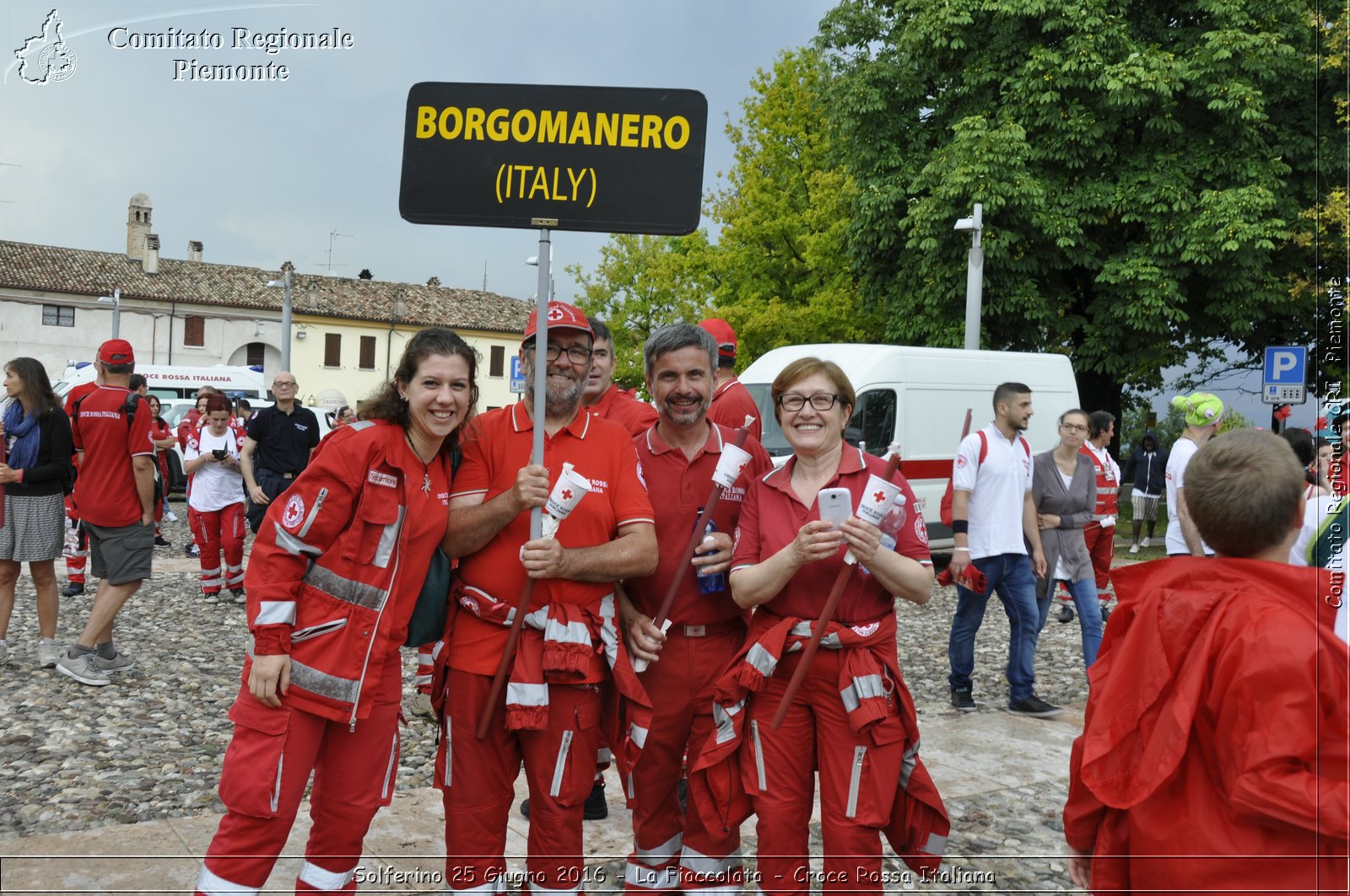 Solferino 25 Giugno 2016 - La Fiaccolata - Croce Rossa Italiana- Comitato Regionale del Piemonte