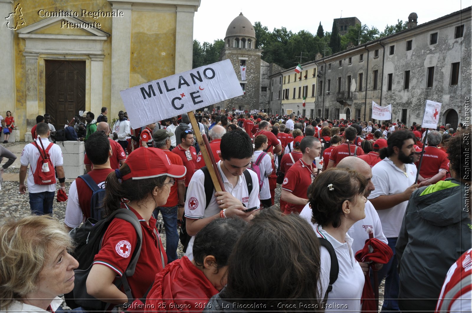 Solferino 25 Giugno 2016 - La Fiaccolata - Croce Rossa Italiana- Comitato Regionale del Piemonte