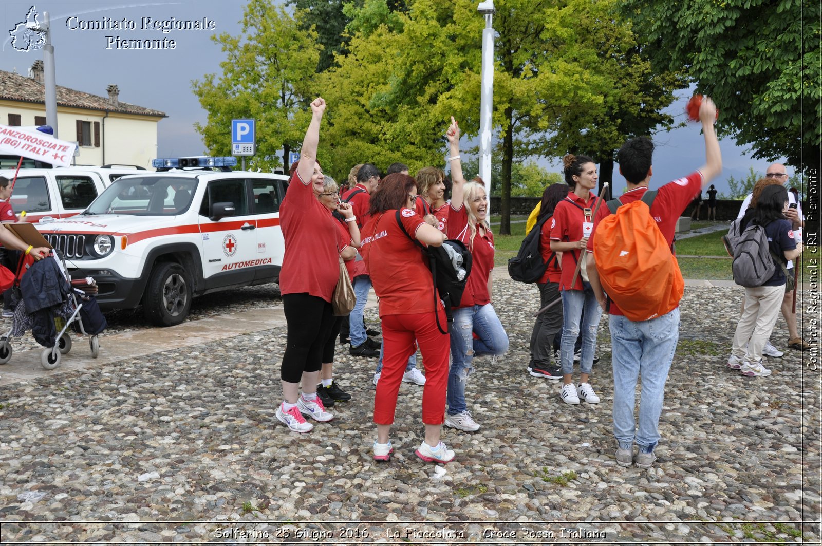 Solferino 25 Giugno 2016 - La Fiaccolata - Croce Rossa Italiana- Comitato Regionale del Piemonte