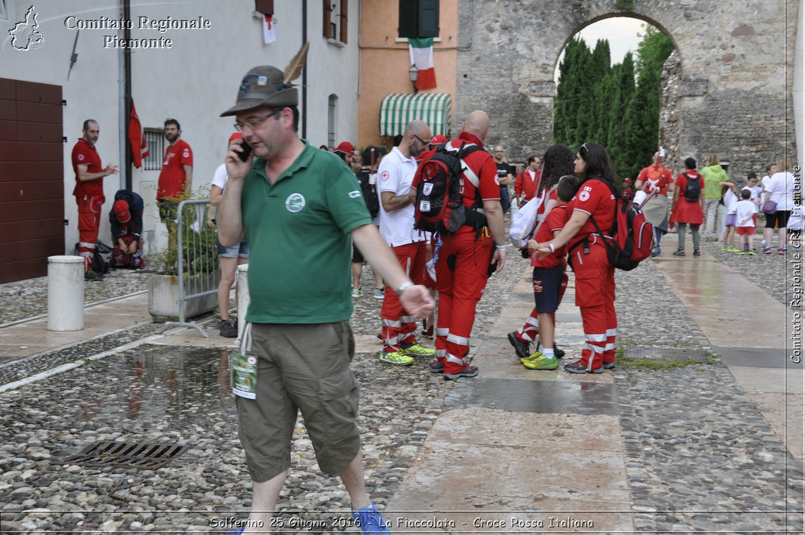 Solferino 25 Giugno 2016 - La Fiaccolata - Croce Rossa Italiana- Comitato Regionale del Piemonte