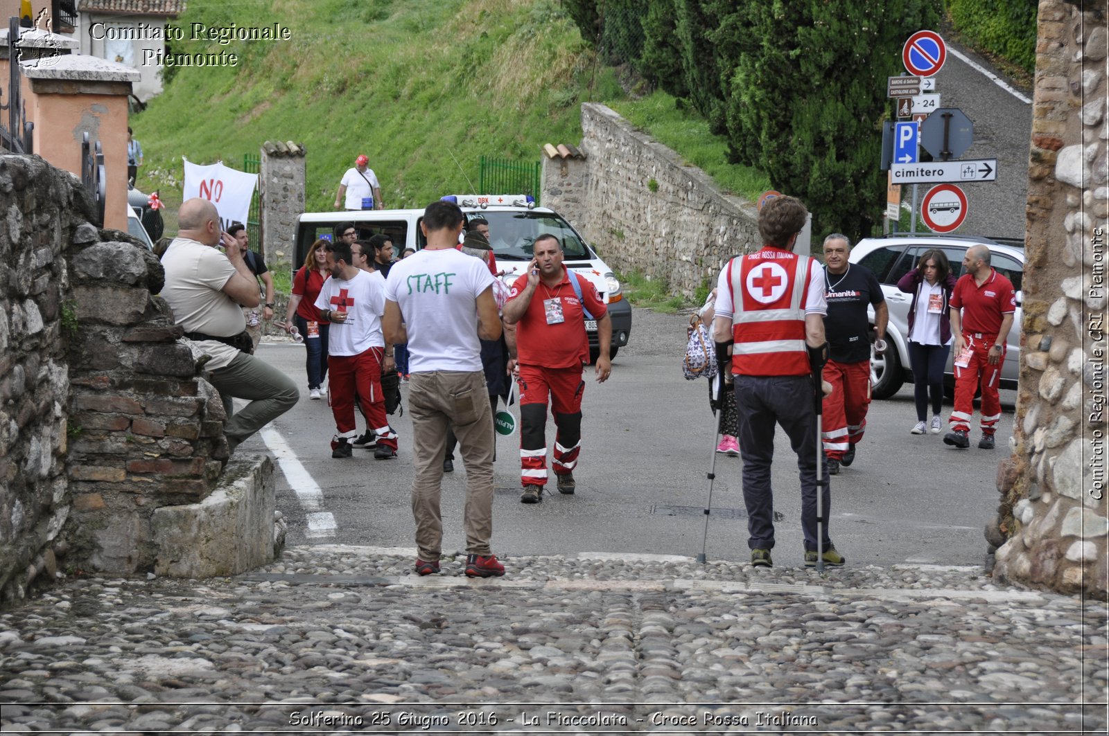 Solferino 25 Giugno 2016 - La Fiaccolata - Croce Rossa Italiana- Comitato Regionale del Piemonte