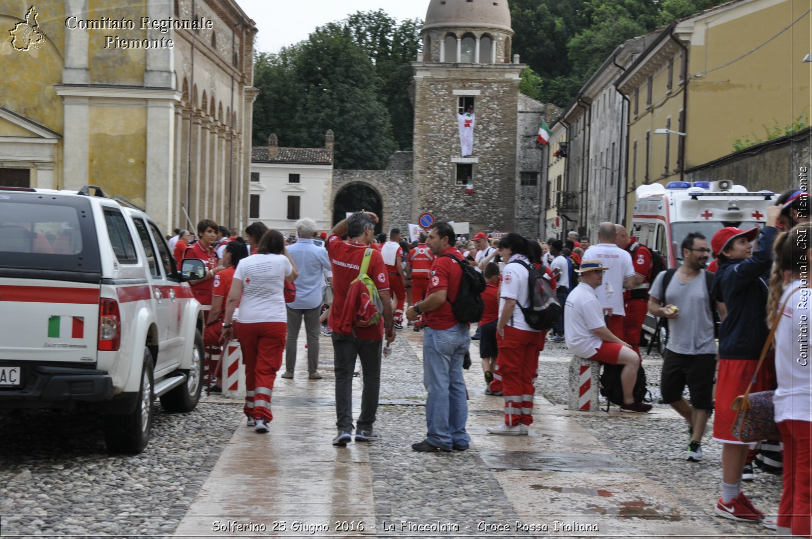 Solferino 25 Giugno 2016 - La Fiaccolata - Croce Rossa Italiana- Comitato Regionale del Piemonte