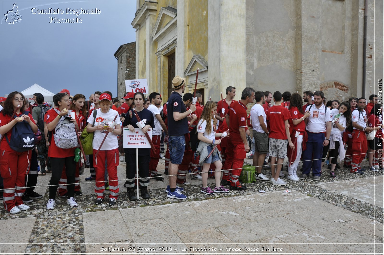 Solferino 25 Giugno 2016 - La Fiaccolata - Croce Rossa Italiana- Comitato Regionale del Piemonte