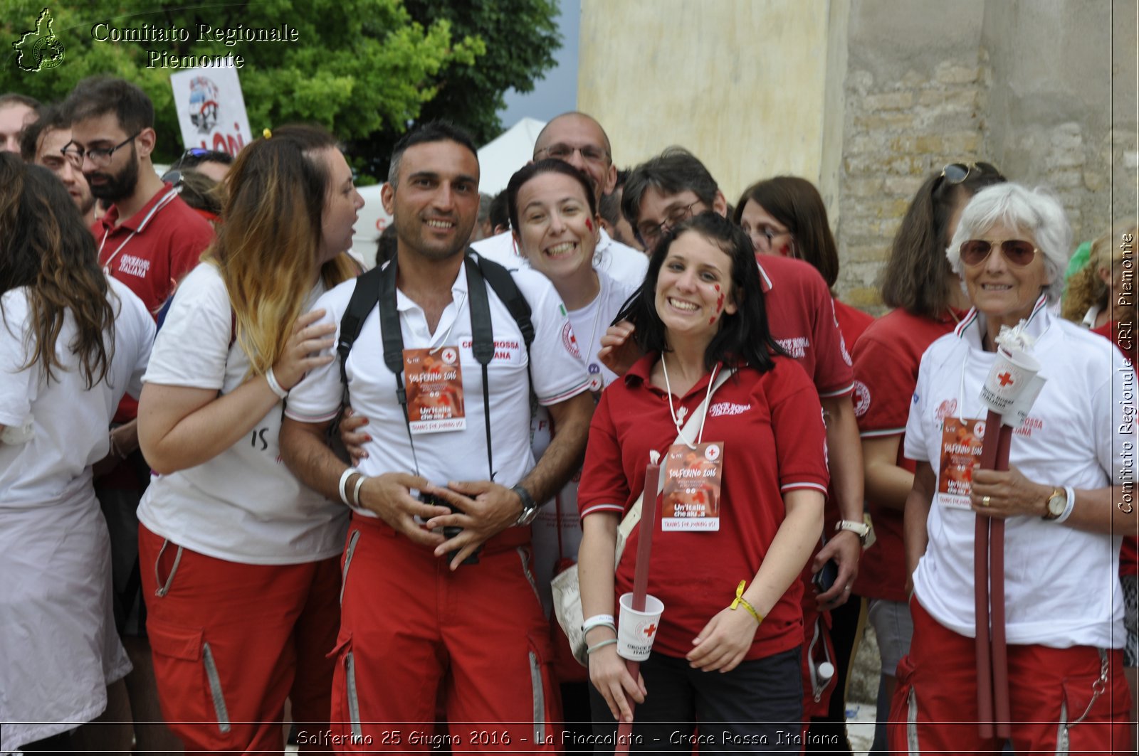 Solferino 25 Giugno 2016 - La Fiaccolata - Croce Rossa Italiana- Comitato Regionale del Piemonte