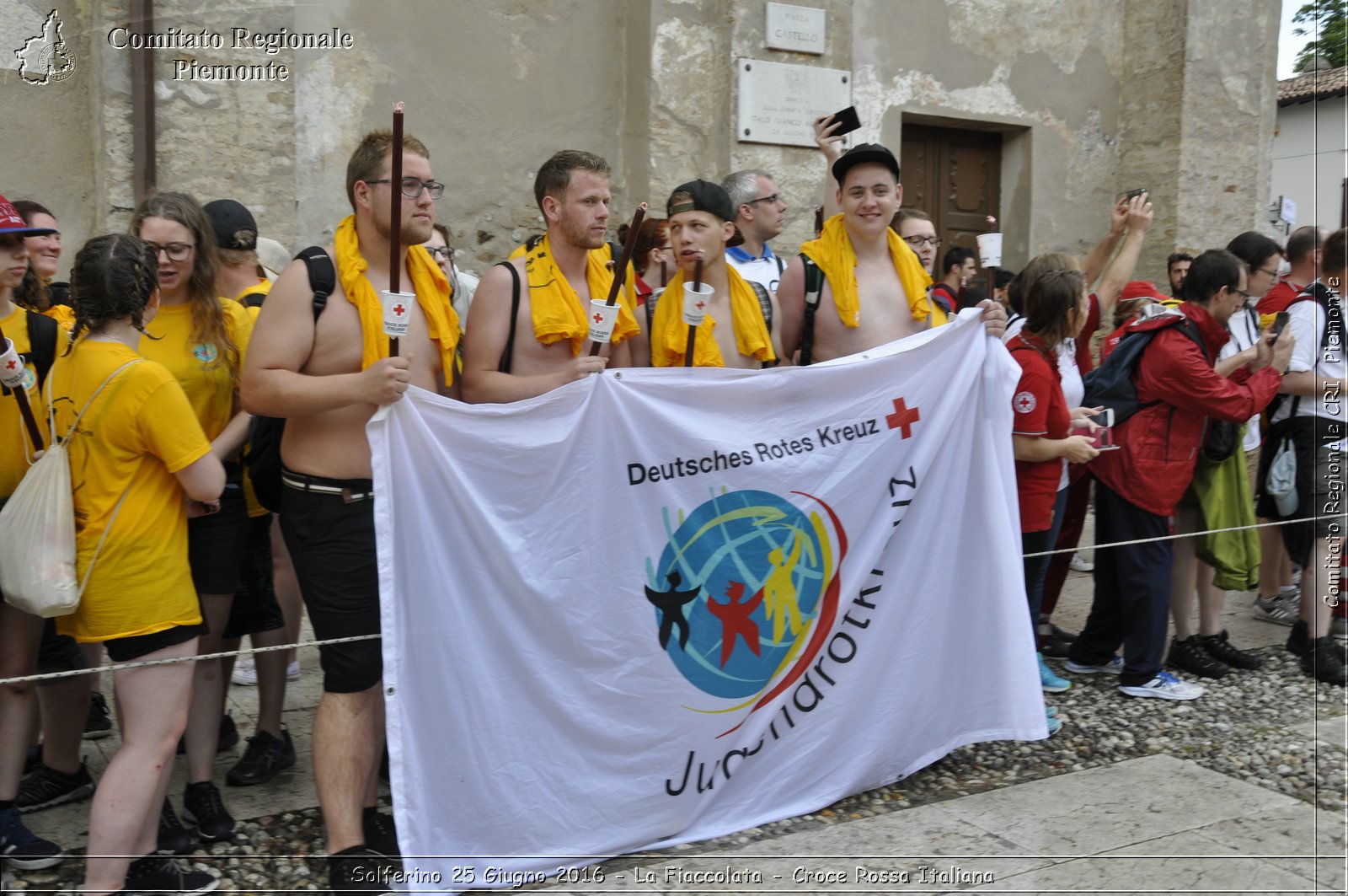 Solferino 25 Giugno 2016 - La Fiaccolata - Croce Rossa Italiana- Comitato Regionale del Piemonte