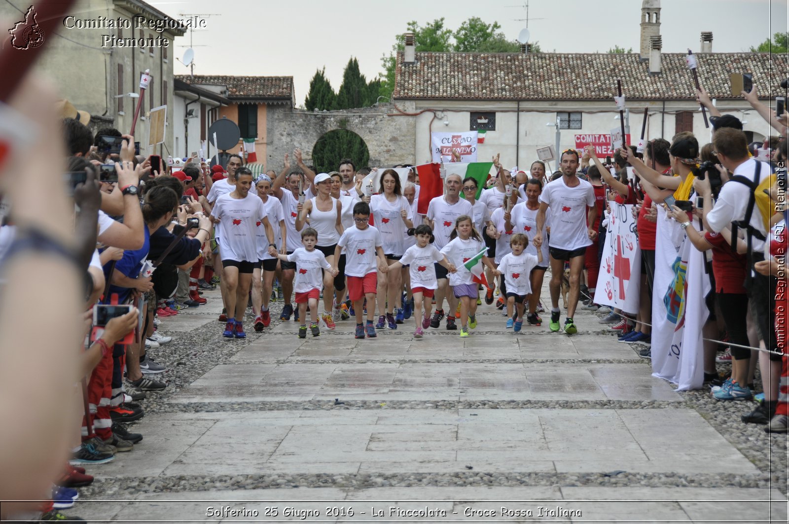 Solferino 25 Giugno 2016 - La Fiaccolata - Croce Rossa Italiana- Comitato Regionale del Piemonte