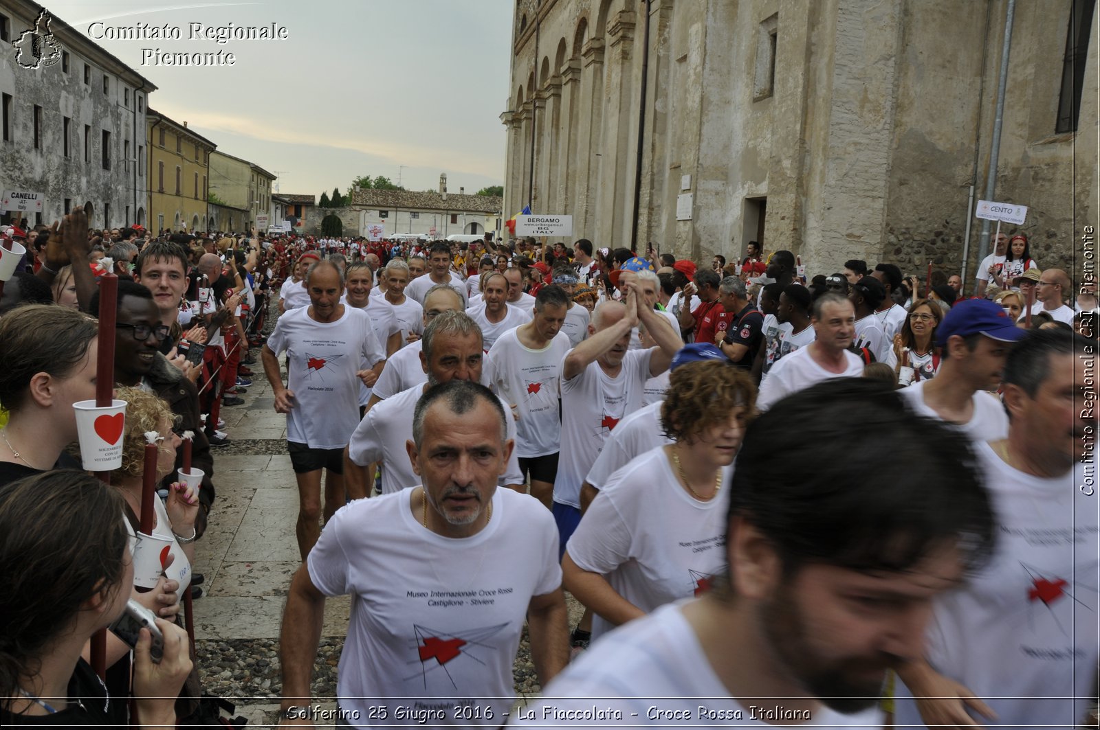 Solferino 25 Giugno 2016 - La Fiaccolata - Croce Rossa Italiana- Comitato Regionale del Piemonte