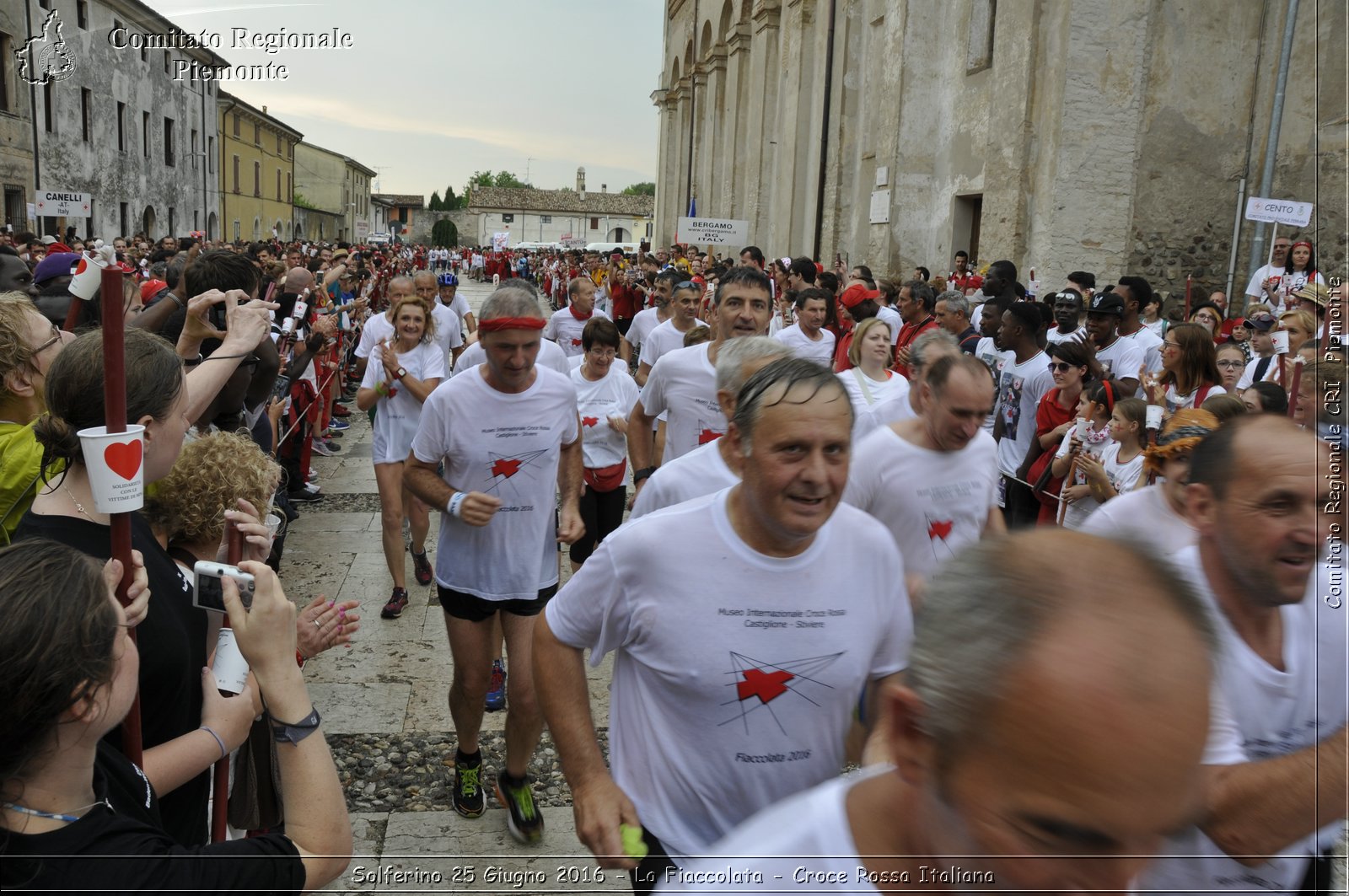 Solferino 25 Giugno 2016 - La Fiaccolata - Croce Rossa Italiana- Comitato Regionale del Piemonte