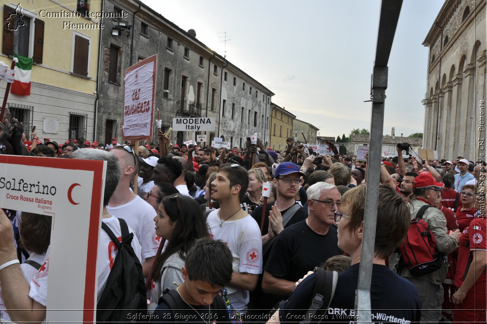 Solferino 25 Giugno 2016 - La Fiaccolata - Croce Rossa Italiana- Comitato Regionale del Piemonte