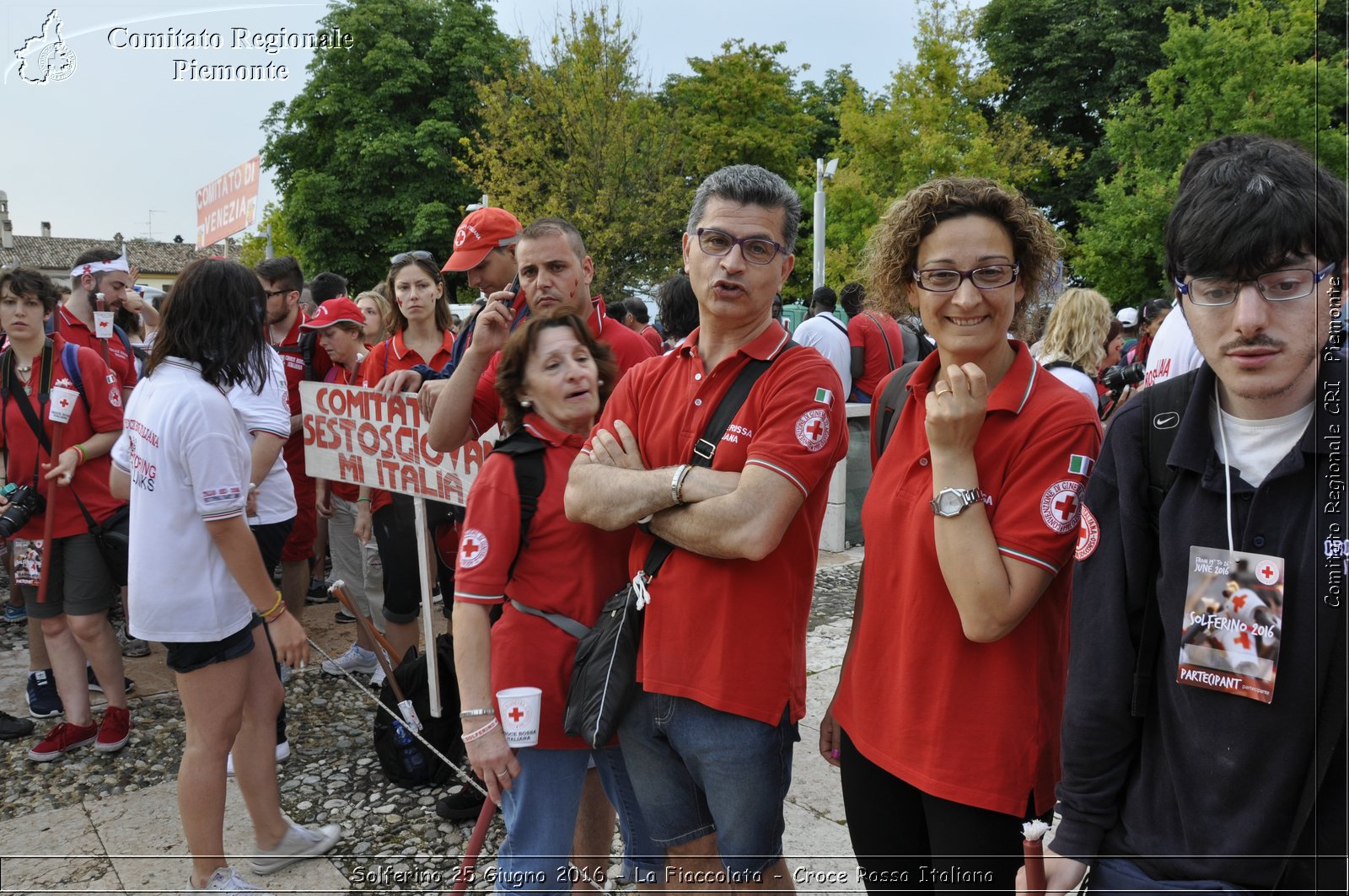 Solferino 25 Giugno 2016 - La Fiaccolata - Croce Rossa Italiana- Comitato Regionale del Piemonte