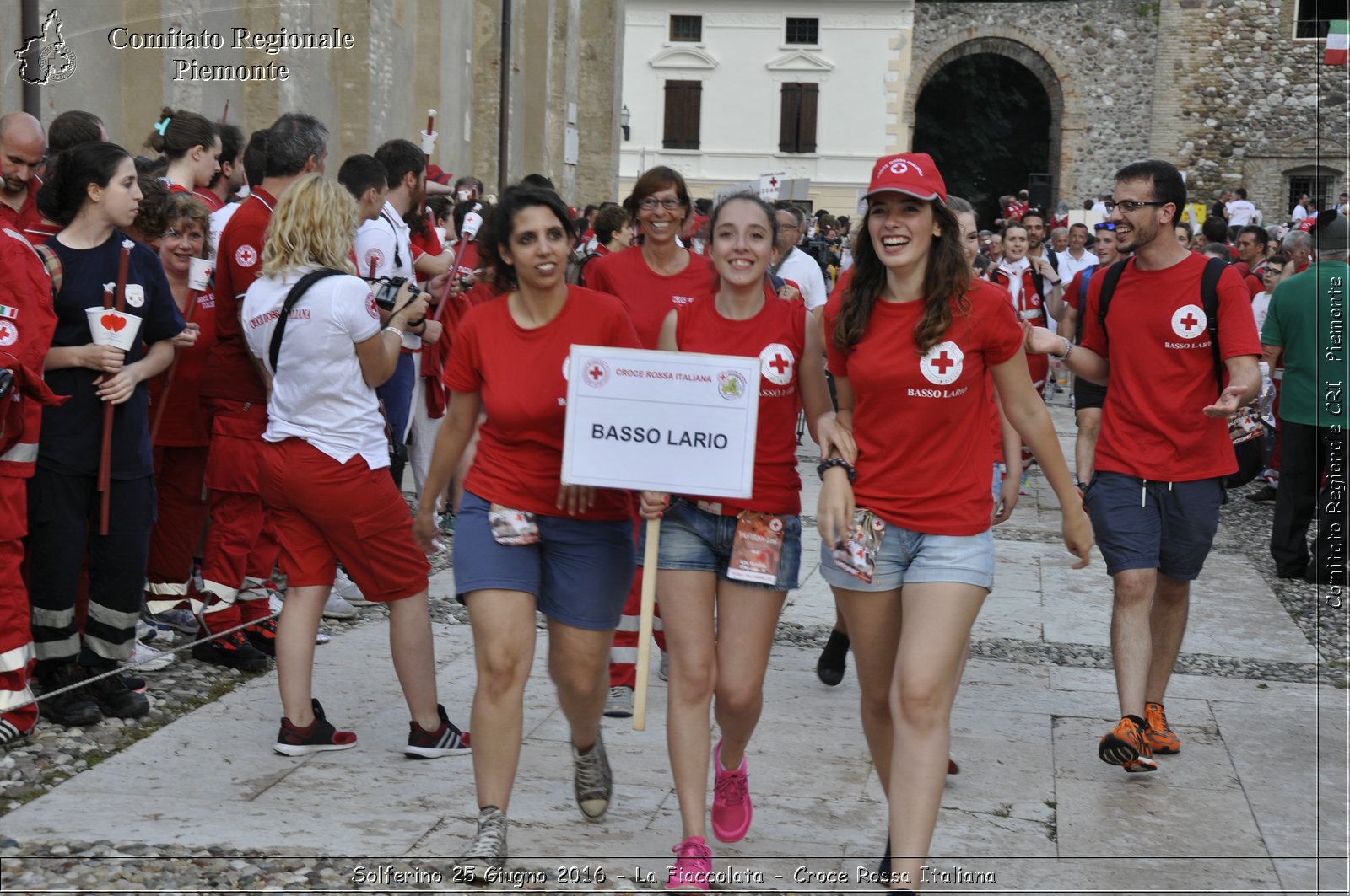 Solferino 25 Giugno 2016 - La Fiaccolata - Croce Rossa Italiana- Comitato Regionale del Piemonte