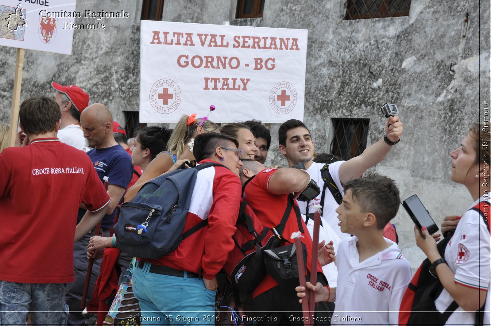 Solferino 25 Giugno 2016 - La Fiaccolata - Croce Rossa Italiana- Comitato Regionale del Piemonte